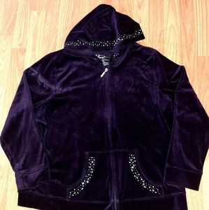 Gorgeous Vintage VENEZA Purple Jogging Set